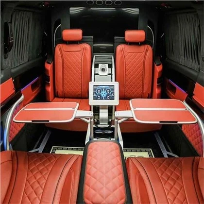 Auto Middenarmsteun Twee bijzettafel voor luxe VIP VANS Business Cars
