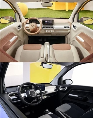 Nieuwe Wuling Hongguang MINIEV Macaroon-interieur officiële kaart vrijgegeven